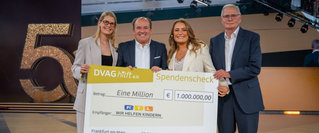 Deutsche Vermögensberatung spendet eine Million Euro für den guten Zweck