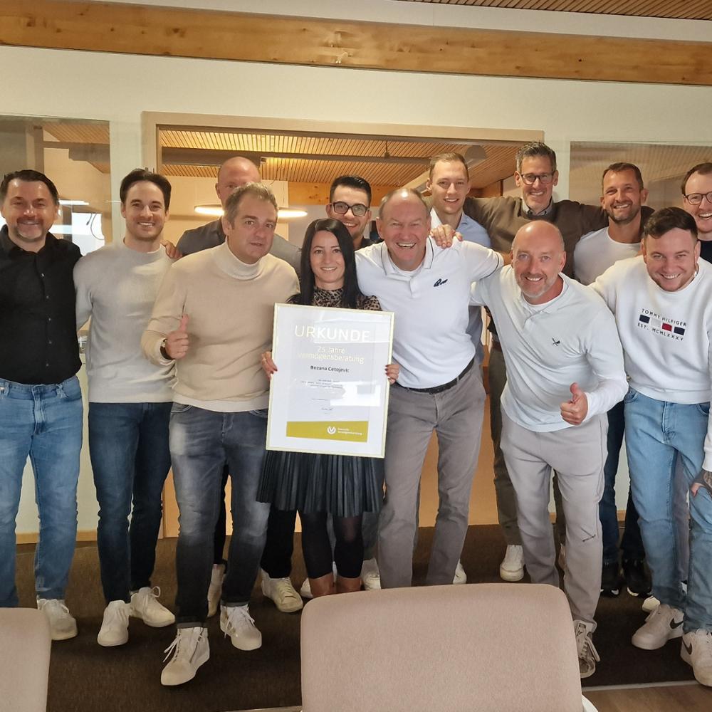 Private Feier zum 25.Jubiläum meiner Kollegin.