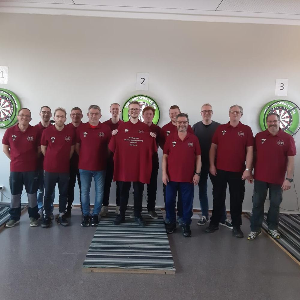 Trikotspende an den SUS Tettenborn Abteilung Dartverein im April 2025