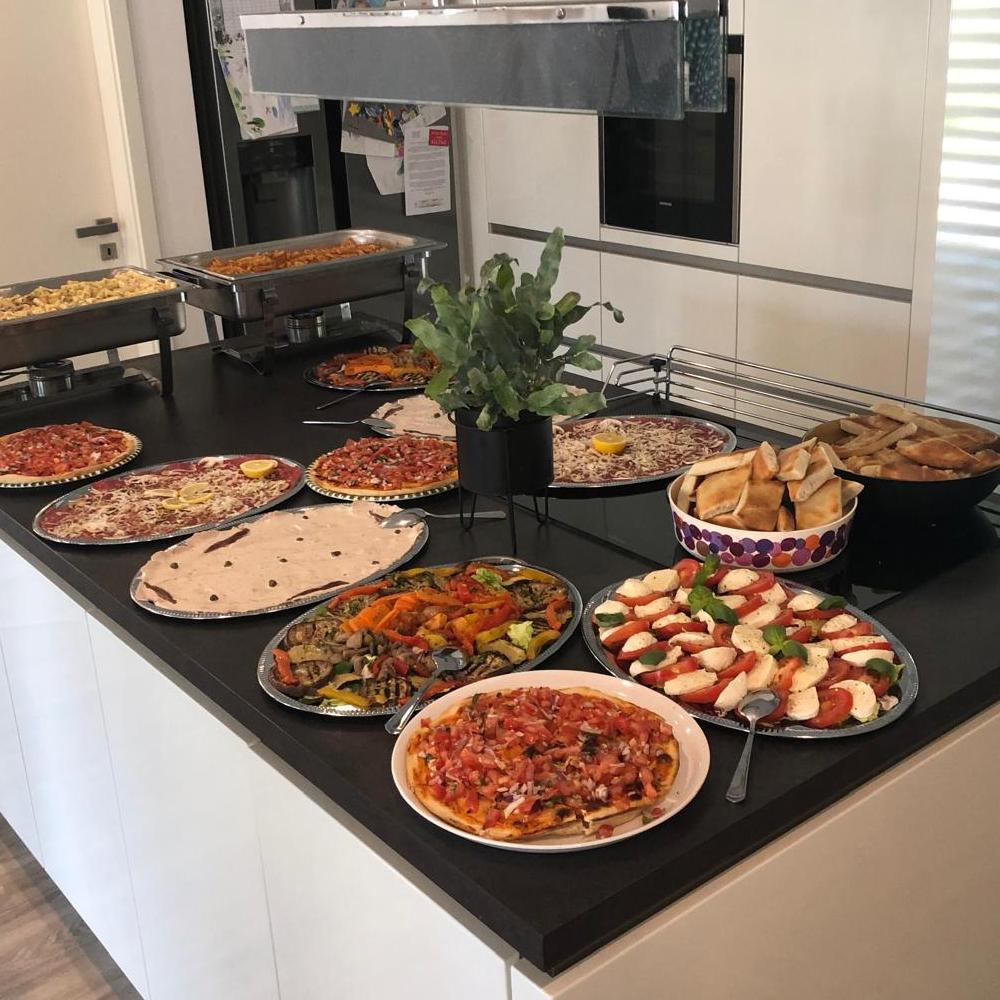 Essen für unsere jährliche Coctailparty
